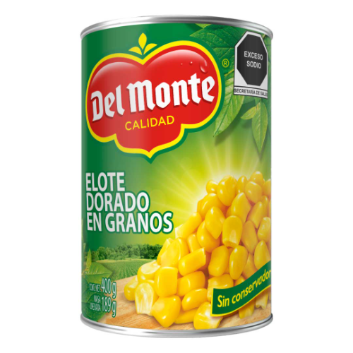 Del monte elote en granos 400g