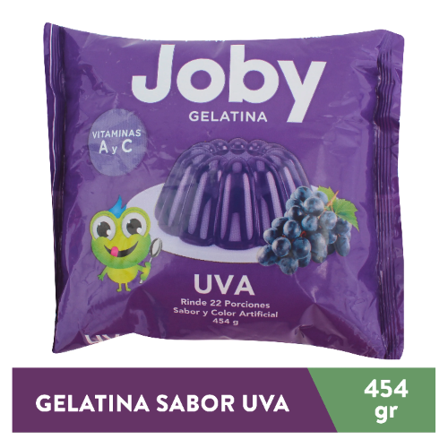 Gelatina uva 454g