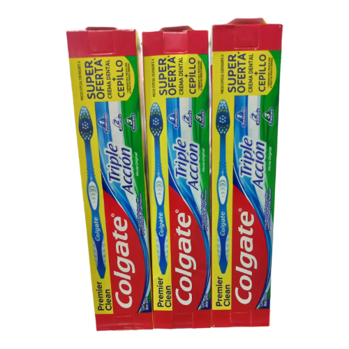 Colgate triple mas cepillo