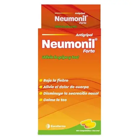 Neumonil forte 500mg antigripal