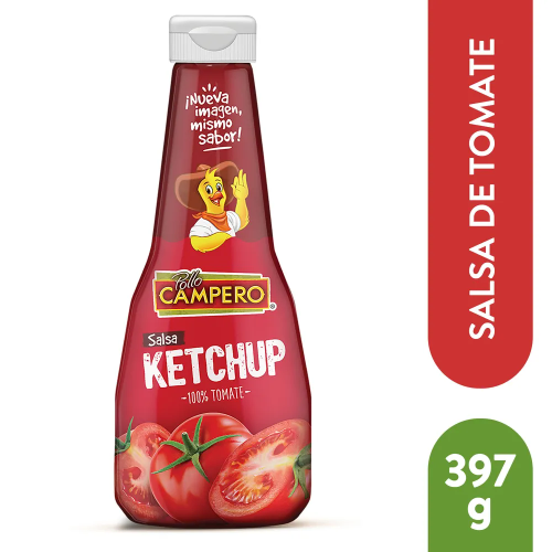 Ketchup salsa campero 397g