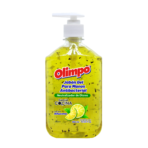 Jabon manos olimpo verde
