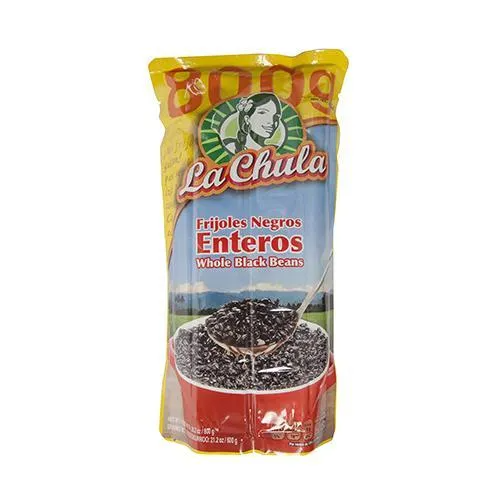 La chula frijol negro entero 28.2oz