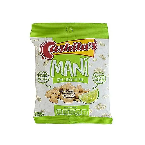 Mani con limon y sal cashitas 20g