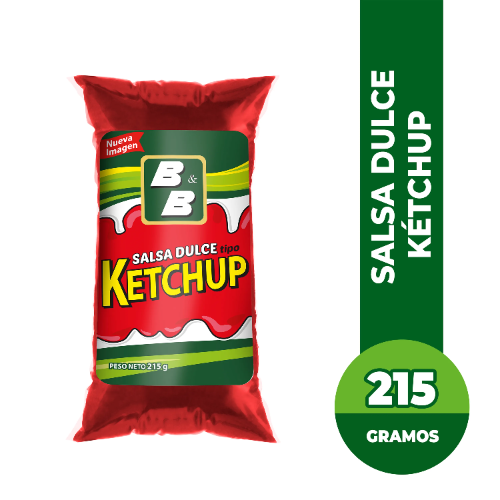 Salsa ketchup byb 215g