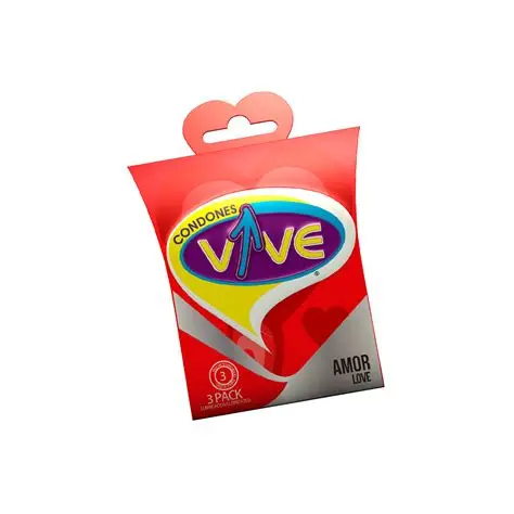 Condones vive rojo