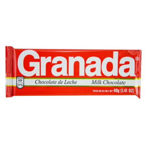 Chocolate granada rojo 24g