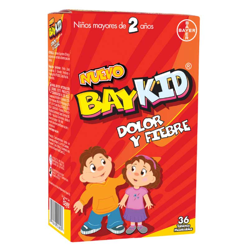 Bay Kid 50g Niños fiebre y dolor