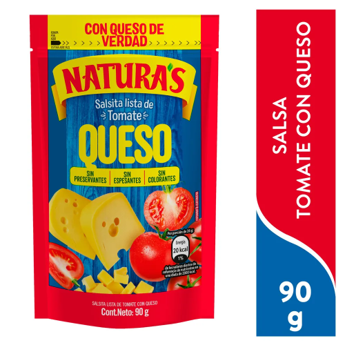 salsa naturas queso