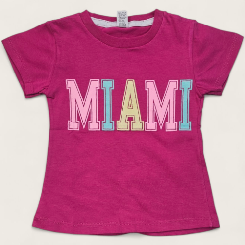 remera algodón niña