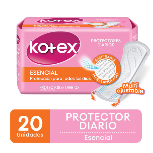 Kotex x20 Esencial Diarios