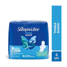 Siempre libre x8  tanga suave.