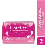 Carefree x20 diarios compact