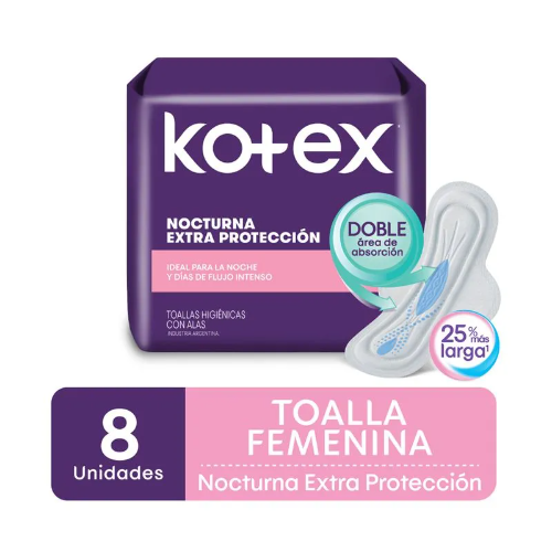 Kotex x8 nocturna