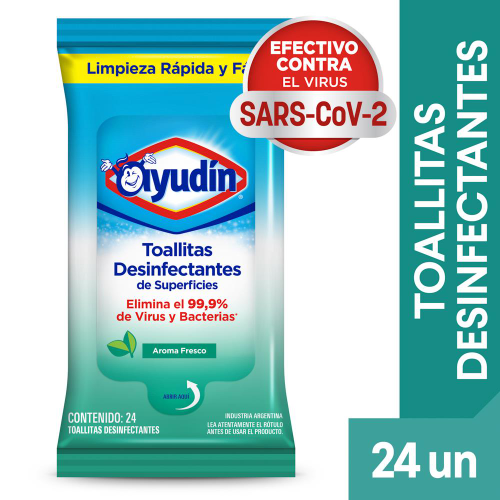 Ayudin Toallitas x24 Fresco