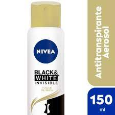 Nivea 150ml mujer black/white