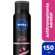 Nivea 150ml mujer black pearl