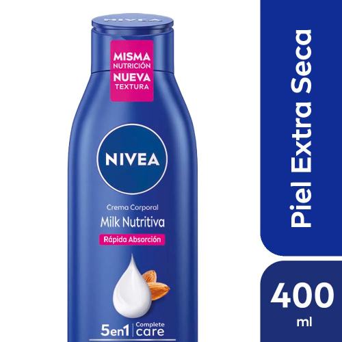 Nivea 400ml Milk Nutritiva