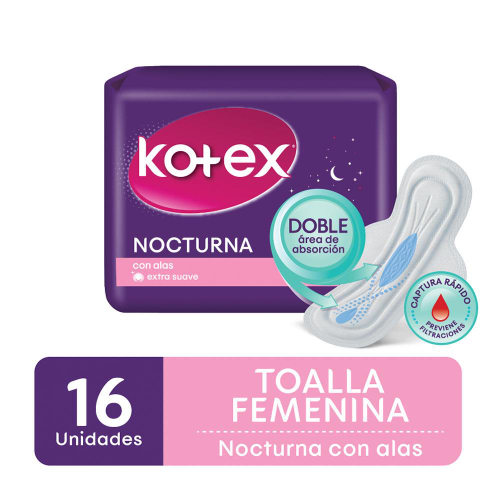 Kotex x16 nocturna