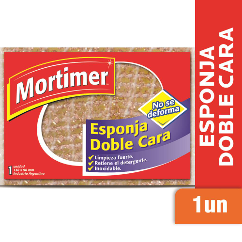 Mortimer Doble cara Esponja