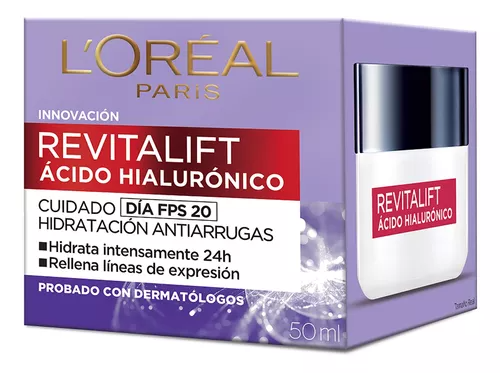 L'Oréal París Revitalift Acido Hialulrónico Crema Día x 50 ml