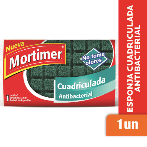 Mortimer Cuadriculada Antibacterial