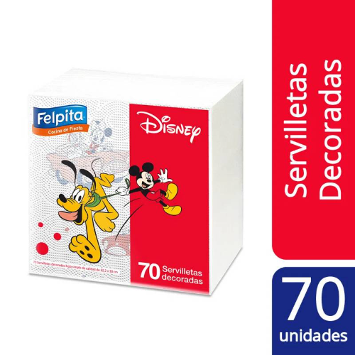 Felpita servilletas x70 Disney