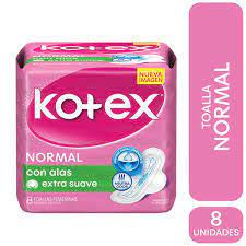 Kotex x8 normal con alas