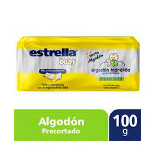 Estrella algodon precortado baby