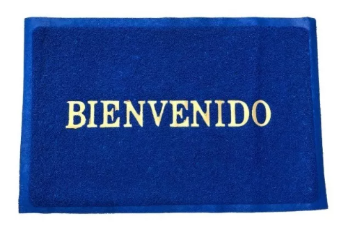 Alfombra Welcome goma