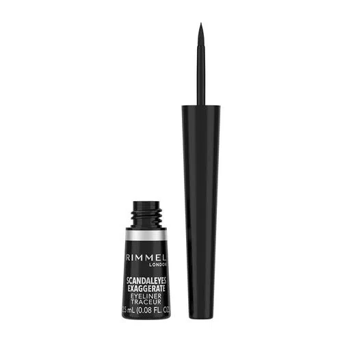 Delineador de Ojos Líquido Rimmel negro 2,5 ml