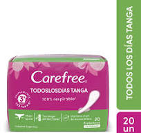 Carefree x20 protectores tanga