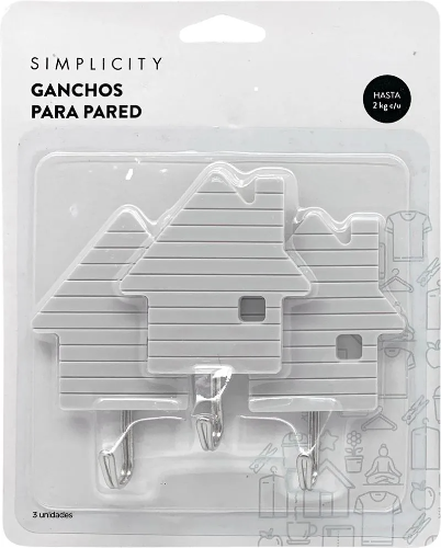 Ganchos de Pared casitas