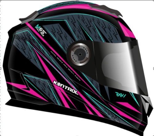 Casco Kontrol M65 Raw Rosado S