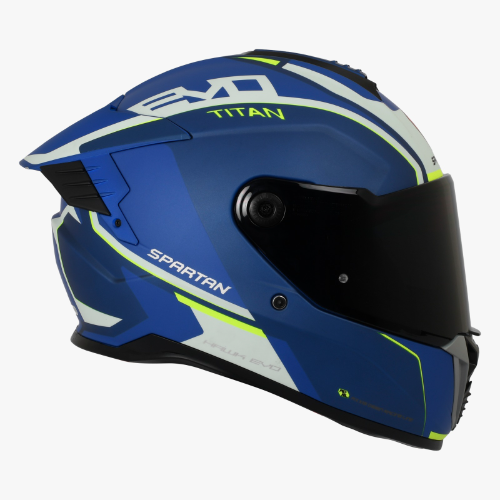 Casco Spartan Haw Evo Titan AZUL L V-31