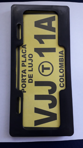 porta placa pasta