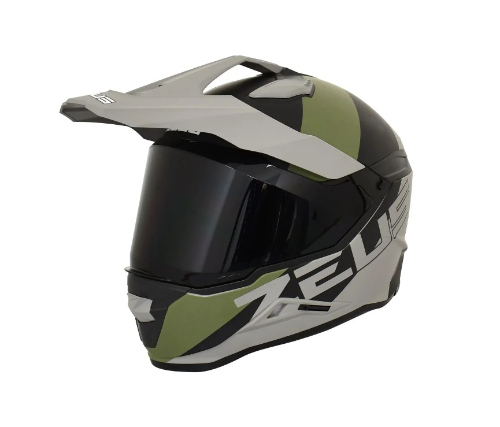 Casco Zeus 913 Gris verde S