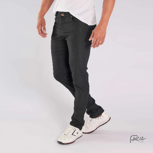 N:38 Calça Brim Preta