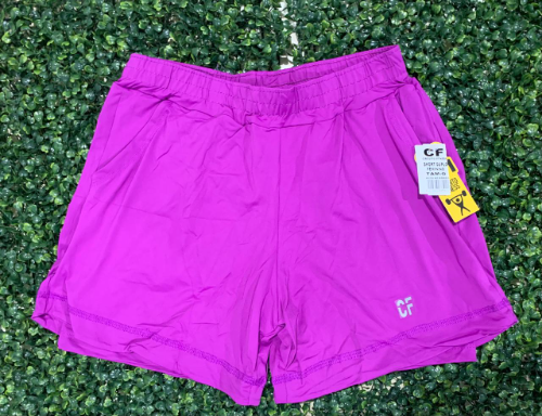 T:G Short Duplo Roxo Poliamida Circuito
