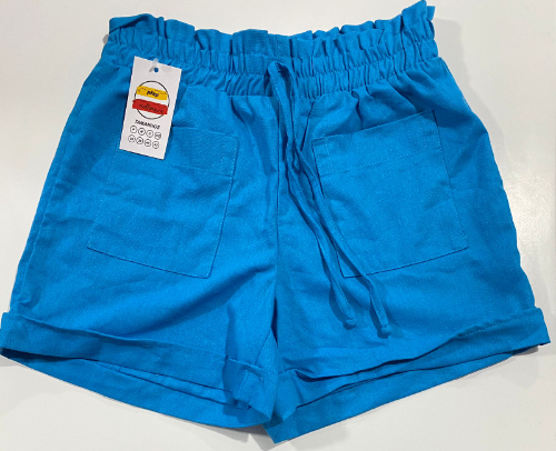 T: único Short Vanessa Azul