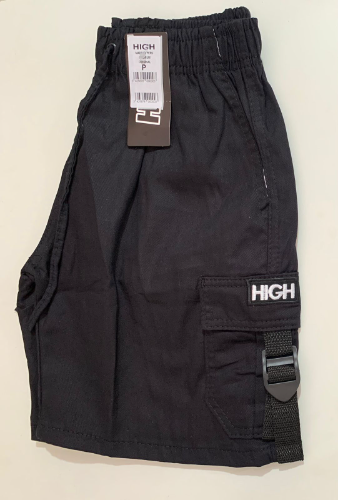 T:GG Brim Cargo Fita Preto High