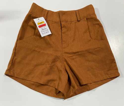T: único Short Vanessa Cinza @