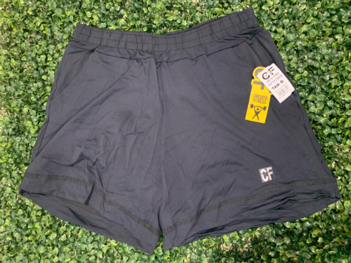 T:G Short Duplo Preto Poliamida Circuito