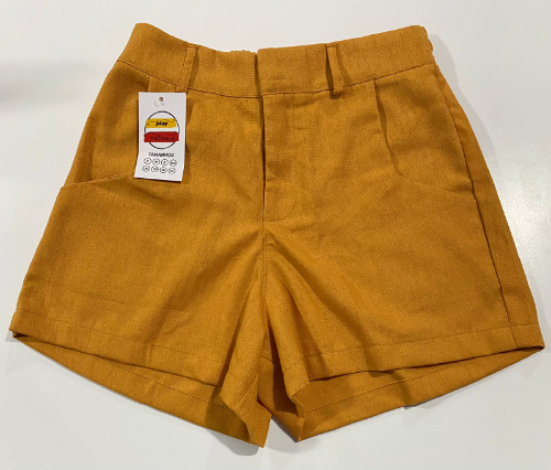 T: unico Short Vanessa Amarelo escuro @