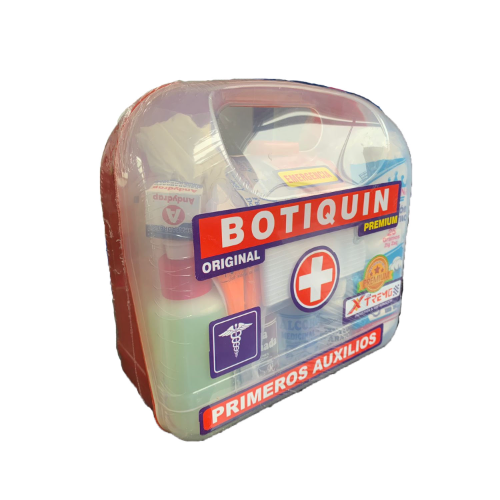 BOTIQUIN GRANDE LLENO PRIMEROS AUXILIOS