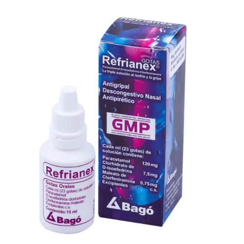REFRIANEX GOTAS 15ML BAGO