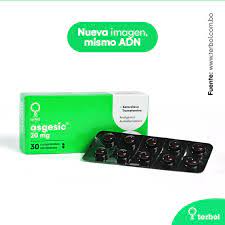 ASGESIC ,COMPRIMIDO 20MG(TERBOL)