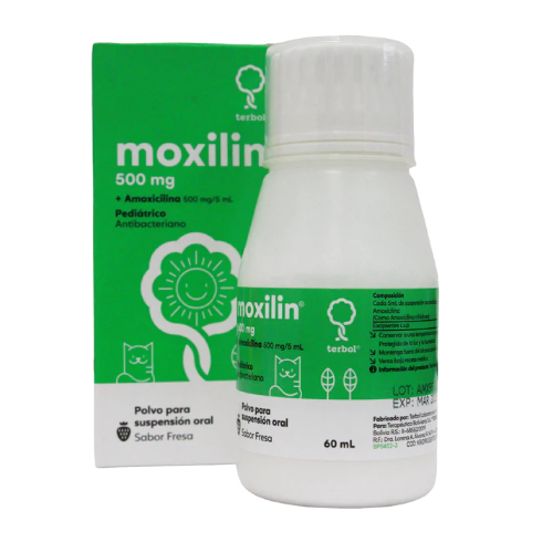 MOXILIN 500MG/5ML *60ML(TERBOL)