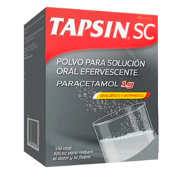 TAPSIN (PARACETAMOL 1G) EFERVESCENTE