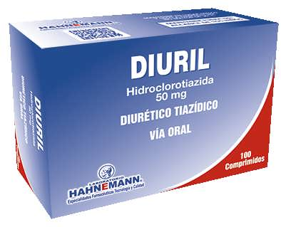 DIURIL HIDROCLOROTIAZIDA 50 MG COMPRIMIDO (HAHNEMANN)
